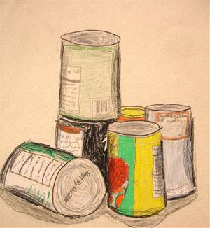 CAN CAN STILL LIFE 